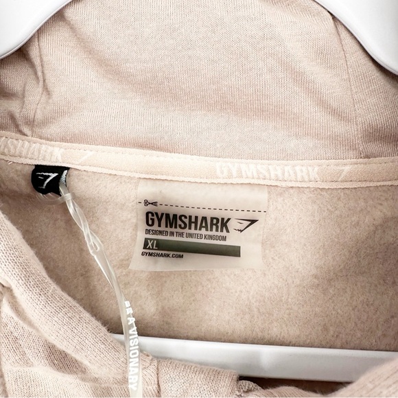 NWT Gymshark Legacy Fitness Crop Zip Hoodie Size XL - Picture 4 of 7